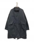 FREAK'S STOREフリークスストア）の古着「ライナー付モッズコート」｜ブラック