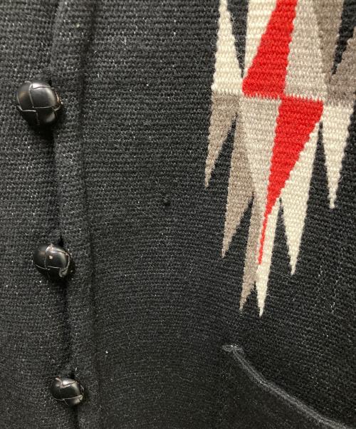 ORTEGA's（オルテガ）ORTEGA's (オルテガ) サイドスリットチマヨベスト ブラック サイズ:46の古着・服飾アイテム