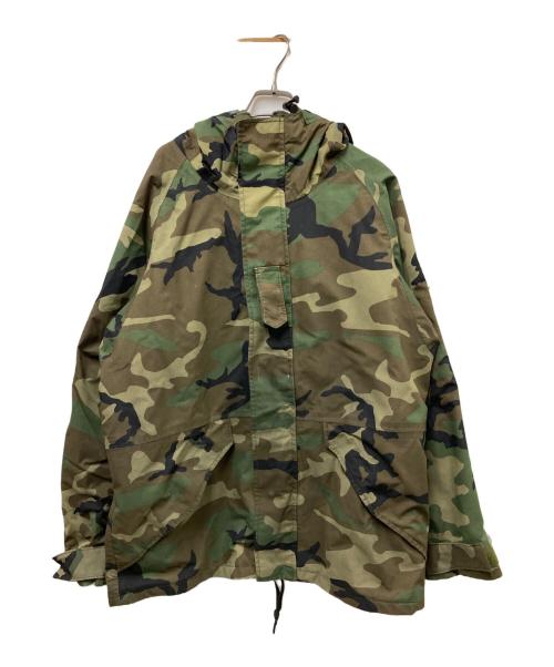 US ARMY（ユーエスアーミー）US ARMY (ユーエスアーミー) PARKA COLD WEATHER グリーン×ブラウン サイズ:MEDIUM-REGULARの古着・服飾アイテム