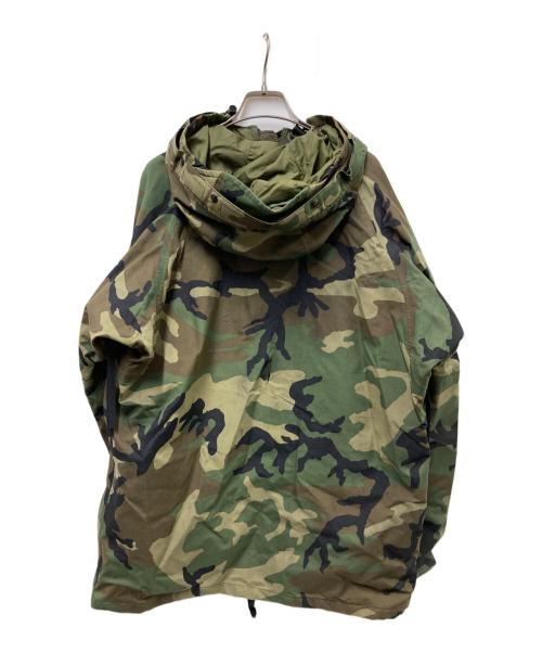 US ARMY（ユーエスアーミー）US ARMY (ユーエスアーミー) PARKA COLD WEATHER グリーン×ブラウン サイズ:MEDIUM-REGULARの古着・服飾アイテム