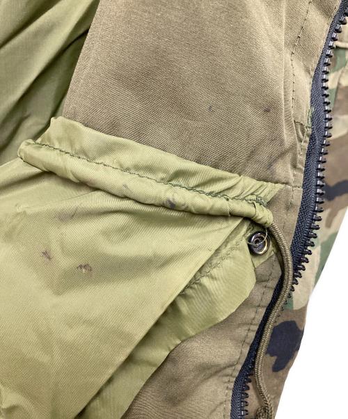 US ARMY（ユーエスアーミー）US ARMY (ユーエスアーミー) PARKA COLD WEATHER グリーン×ブラウン サイズ:MEDIUM-REGULARの古着・服飾アイテム