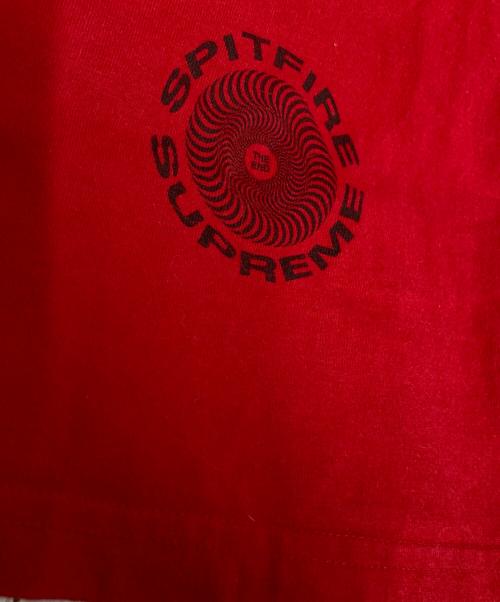 SUPREME（シュプリーム）SUPREME (シュプリーム) Spitfire Classic Swirl T-Shirt レッド サイズ:Mの古着・服飾アイテム