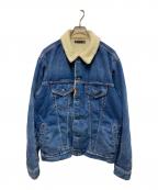 MINEDENIM×WIND AND SEAマインデニム×ウィンダンシー）の古着「DENIM BOA GJKT」｜ブルー