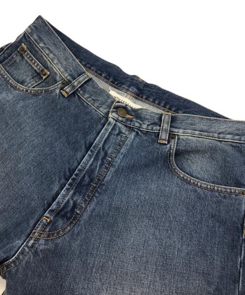 Maison Margiela（メゾンマルジェラ）Maison Margiela (メゾンマルジェラ) オーバーサイズデニムパンツ インディゴ サイズ:36の古着・服飾アイテム