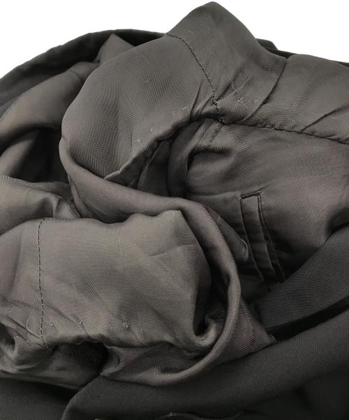 COMME des GARCONS HOMME PLUS（コムデギャルソンオムプリュス）COMME des GARCONS HOMME PLUS (コムデギャルソンオムプリュス) ウールギャバサイド切替3Bジャケット ブラック サイズ:Sの古着・服飾アイテム