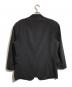 COMME des GARCONS HOMME PLUS (コムデギャルソンオムプリュス) ウールギャバサイド切替3Bジャケット ブラック サイズ:S：23000円