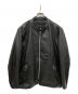 BROOKS（ブルックス）の古着「ライダースジャケット」｜ブラック