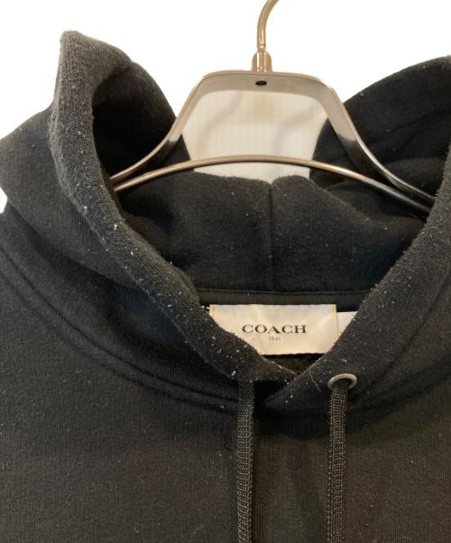 COACH（コーチ）COACH (コーチ) レキシープリントパーカー ブラック サイズ:Sの古着・服飾アイテム