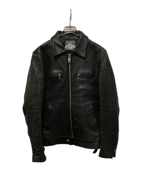 blackmeans（ブラックミーンズ）blackmeans (ブラックミーンズ) シングルライダースジャケット ブラック サイズ:3の古着・服飾アイテム