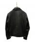 blackmeans (ブラックミーンズ) シングルライダースジャケット ブラック サイズ:3：30000円