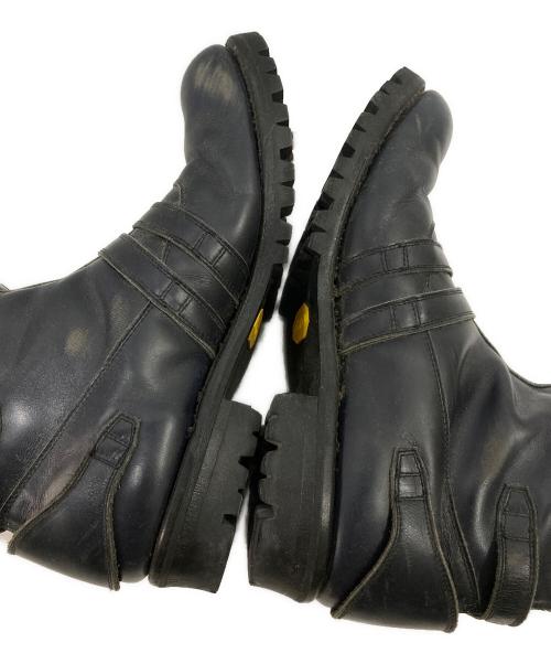 blackmeans（ブラックミーンズ）blackmeans (ブラックミーンズ) バックルブーツ ブラック サイズ:27 1/2の古着・服飾アイテム