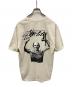 stussy (ステューシー) MARTINE ROSE (マーティン・ローズ) プリントTシャツ ホワイト サイズ:M：11000円