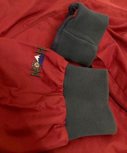 Noah（ノア）Noah (ノア) スタンドカラーブルゾン レッド サイズ:Mの古着・服飾アイテム