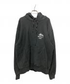 stussy×MARTINE ROSEステューシー×マーティン・ローズ）の古着「バックプリントパーカー」｜ブラック