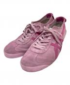 Onitsuka Tiger×patouオニツカタイガー×パトゥ）の古着「ローカットスニーカー」｜ピンク