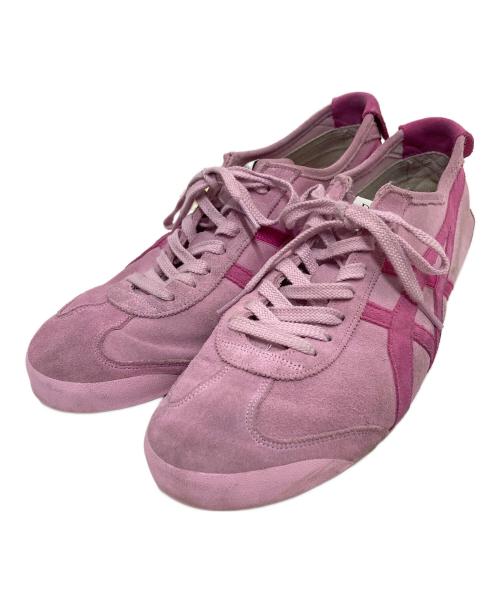Onitsuka Tiger（オニツカタイガー）Onitsuka Tiger (オニツカタイガー) patou (パトゥ) ローカットスニーカー ピンク サイズ:29cmの古着・服飾アイテム