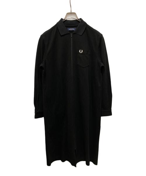 FRED PERRY（フレッドペリー）FRED PERRY (フレッドペリー) ジップアップワンピース ブラック サイズ:不明の古着・服飾アイテム