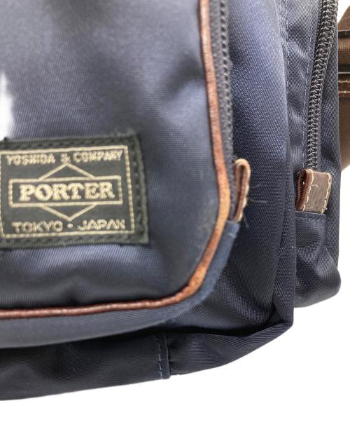 PORTER（ポーター）PORTER (ポーター) ナイロンショルダーバッグ ネイビーの古着・服飾アイテム