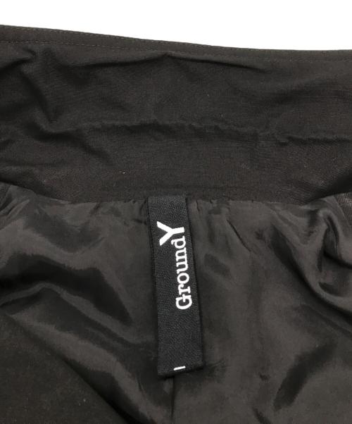 GROUND Y（グラウンドワイ）GROUND Y (グラウンドワイ) Double coat ブラック サイズ:1の古着・服飾アイテム