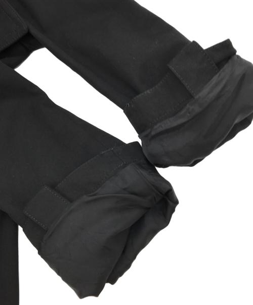 GROUND Y（グラウンドワイ）GROUND Y (グラウンドワイ) Double coat ブラック サイズ:1の古着・服飾アイテム