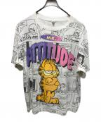 sun sports wear-）の古着「Garfieldプリントtシャツ」｜ホワイト