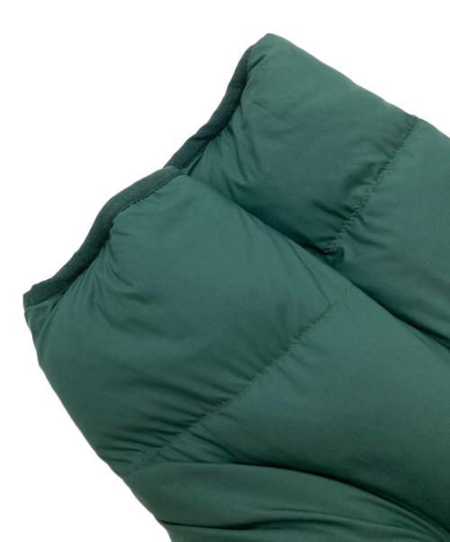 Patagonia（パタゴニア）Patagonia (パタゴニア) Reversible Silent Down Jacket グリーン×ブラウン サイズ:なしの古着・服飾アイテム