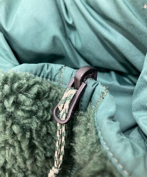 Patagonia（パタゴニア）Patagonia (パタゴニア) Reversible Silent Down Jacket グリーン×ブラウン サイズ:なしの古着・服飾アイテム