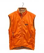 Patagoniaパタゴニア）の古着「PUFFBALL VEST」｜オレンジ