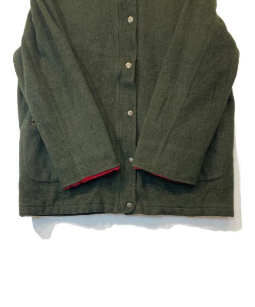 Burberry's（バーバリーズ）Burberry's (バーバリーズ) ウールハーフコート 75120006 カーキ サイズ:表記がないため不明の古着・服飾アイテム