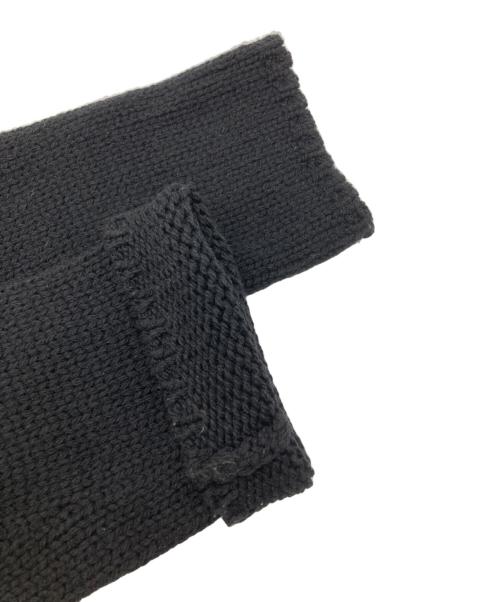 COMME des GARCONS（コムデギャルソン）COMME des GARCONS (コムデギャルソン) 編みこみデザインニット ブラック サイズ:Sの古着・服飾アイテム