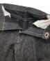中古・古着 FUMIKA UCHIDA (フミカウチダ) DENIM BONDING WIDE STRAIGHT PANTS ブラック サイズ:36：16000円