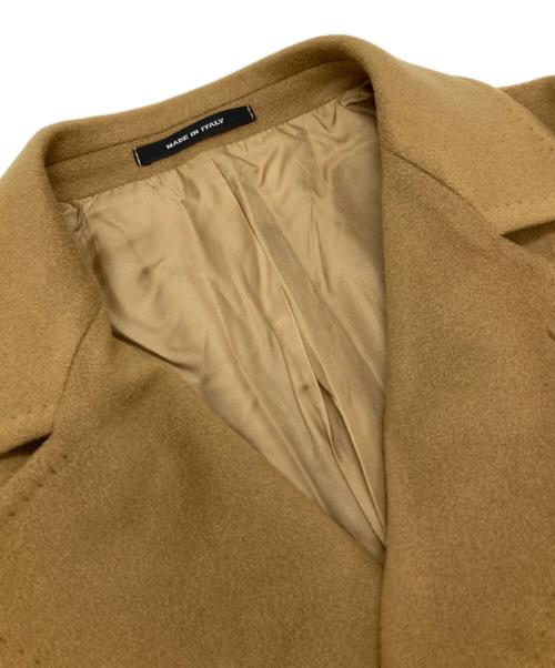 TAGLIATORE（タリアトーレ）TAGLIATORE (タリアトーレ) Brilla per il gusto (ブリッラ ペル イルグースト) カシミヤダブルコート ブラウン サイズ:50の古着・服飾アイテム