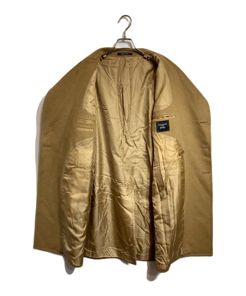 TAGLIATORE（タリアトーレ）TAGLIATORE (タリアトーレ) Brilla per il gusto (ブリッラ ペル イルグースト) カシミヤダブルコート ブラウン サイズ:50の古着・服飾アイテム