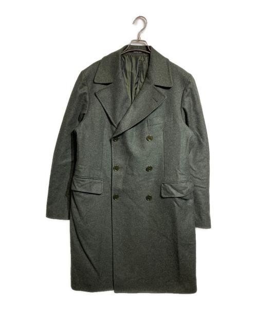 TAGLIATORE（タリアトーレ）TAGLIATORE (タリアトーレ) ウールダブルコート グリーン サイズ:50の古着・服飾アイテム