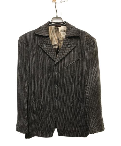 YOSHIYUKI KONISHI（ヨシユキコニシ）YOSHIYUKI KONISHI (ヨシユキコニシ) オールド3Bテーラードジャケット ブラウン サイズ:Mの古着・服飾アイテム