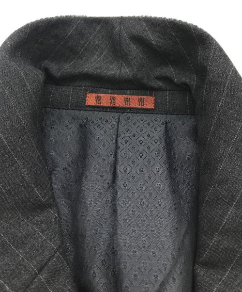 YOSHIYUKI KONISHI（ヨシユキコニシ）YOSHIYUKI KONISHI (ヨシユキコニシ) ダブルブレストジャケット グレー サイズ:Mの古着・服飾アイテム