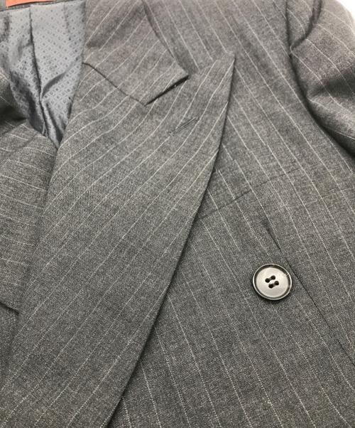 YOSHIYUKI KONISHI（ヨシユキコニシ）YOSHIYUKI KONISHI (ヨシユキコニシ) ダブルブレストジャケット グレー サイズ:Mの古着・服飾アイテム