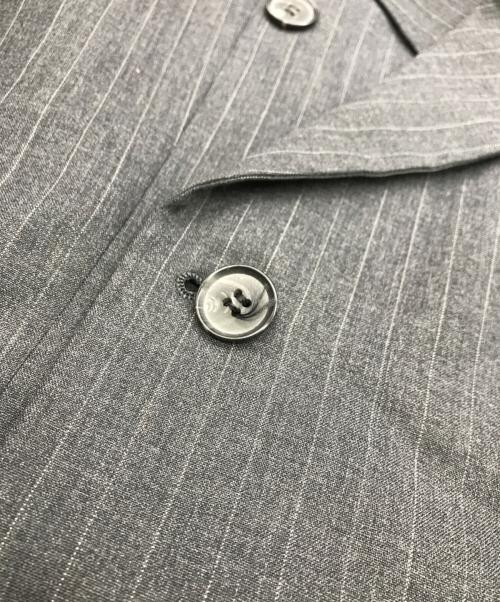 YOSHIYUKI KONISHI（ヨシユキコニシ）YOSHIYUKI KONISHI (ヨシユキコニシ) ダブルブレストジャケット グレー サイズ:Mの古着・服飾アイテム