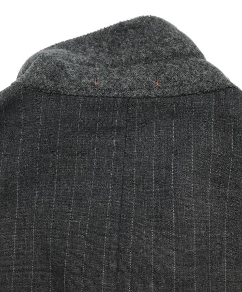 YOSHIYUKI KONISHI（ヨシユキコニシ）YOSHIYUKI KONISHI (ヨシユキコニシ) ダブルブレストジャケット グレー サイズ:Mの古着・服飾アイテム