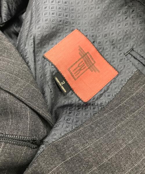 YOSHIYUKI KONISHI（ヨシユキコニシ）YOSHIYUKI KONISHI (ヨシユキコニシ) ダブルブレストジャケット グレー サイズ:Mの古着・服飾アイテム