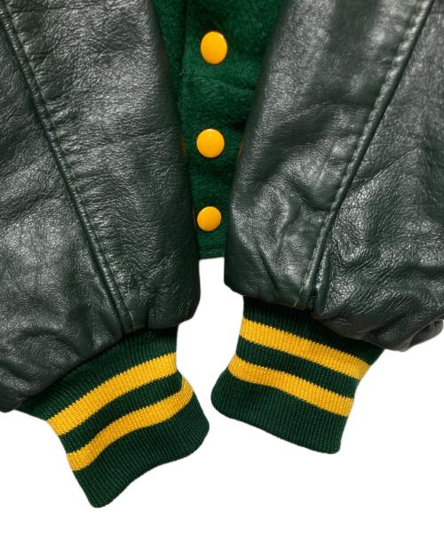 Palombo.Inc（-）Palombo.Inc (-) スタジャン グリーン サイズ:XLの古着・服飾アイテム