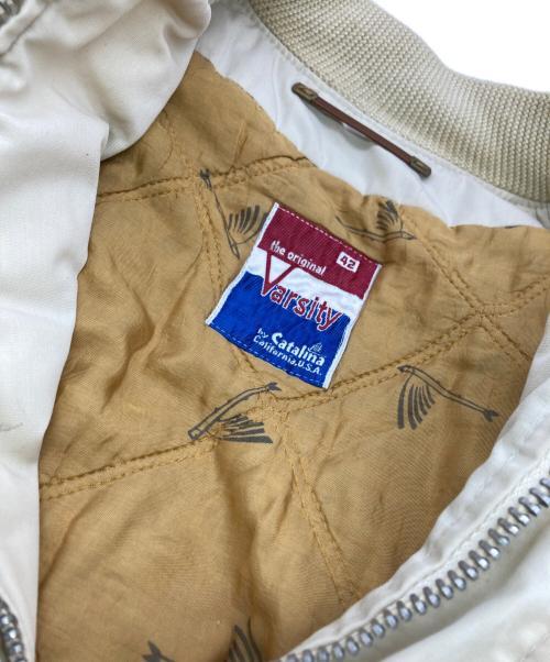 CATALINA（カタリナ）CATALINA (カタリナ) 60s-70s ダービージャケット ベージュ サイズ:42の古着・服飾アイテム