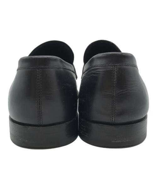 LOUIS VUITTON（ルイ ヴィトン）LOUIS VUITTON (ルイ ヴィトン) モノグラムプリントローファー ブラック サイズ:7の古着・服飾アイテム