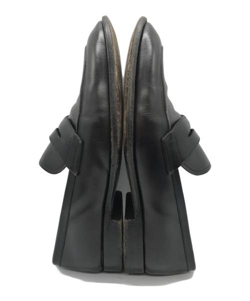 LOUIS VUITTON（ルイ ヴィトン）LOUIS VUITTON (ルイ ヴィトン) モノグラムプリントローファー ブラック サイズ:7の古着・服飾アイテム