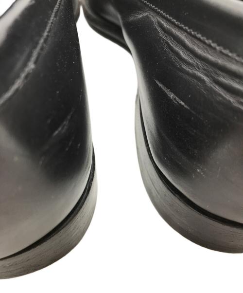 LOUIS VUITTON（ルイ ヴィトン）LOUIS VUITTON (ルイ ヴィトン) モノグラムプリントローファー ブラック サイズ:7の古着・服飾アイテム