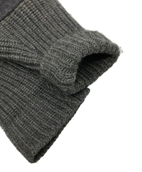 DIRK BIKKEMBERGS（ダークビッケンバーグ）DIRK BIKKEMBERGS (ダークビッケンバーグ) ニットジャケット グレー サイズ:48の古着・服飾アイテム