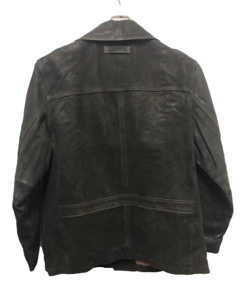 Eddie Bauer（エディーバウアー）Eddie Bauer (エディーバウアー) ラムレザーコート ブラウン サイズ:XLの古着・服飾アイテム