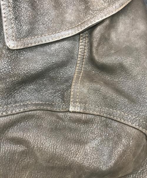 Eddie Bauer（エディーバウアー）Eddie Bauer (エディーバウアー) ラムレザーコート ブラウン サイズ:XLの古着・服飾アイテム