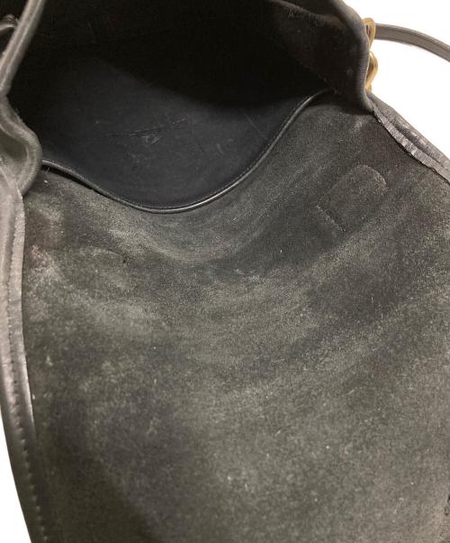 COACH（コーチ）COACH (コーチ) ターンロックショルダーバッグ ブラックの古着・服飾アイテム