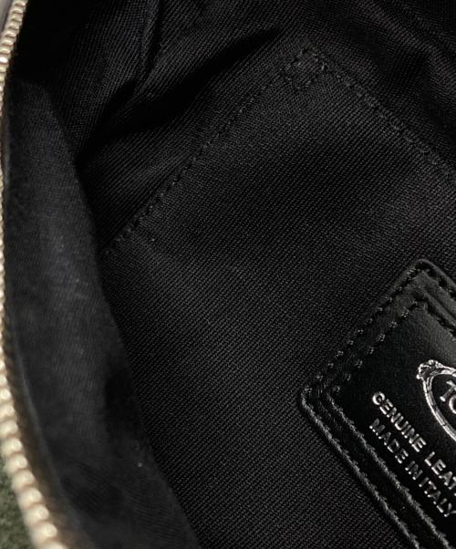 TOD'S（トッズ）TOD'S (トッズ) Tモノグラムウール2WAYショルダーバッグ グリーンの古着・服飾アイテム